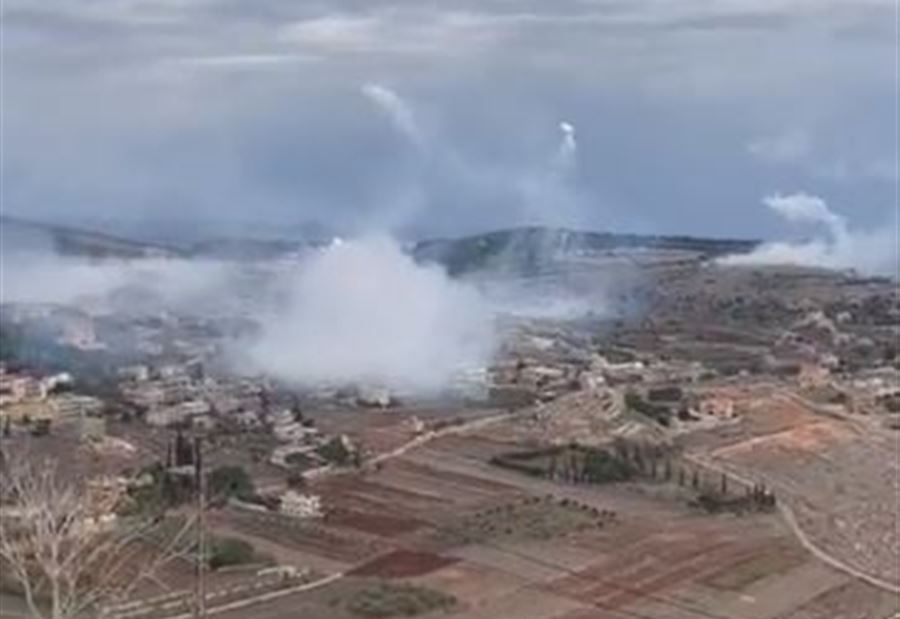 فيديو يظهر "القصف الفوسفوري" الإسرائيلي على ميس الجبل!