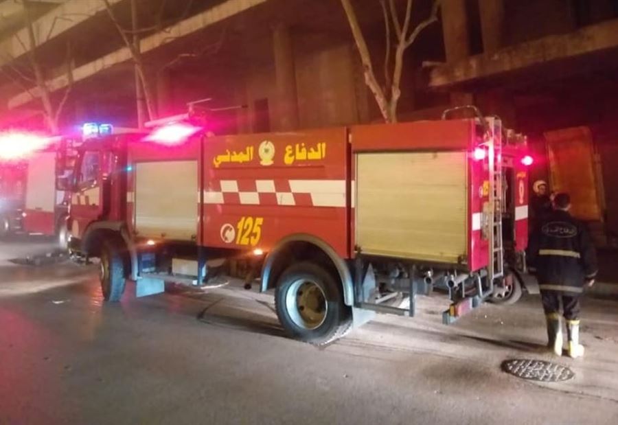 حريقٌ بـ"المعرض الإيراني" في السان جورج