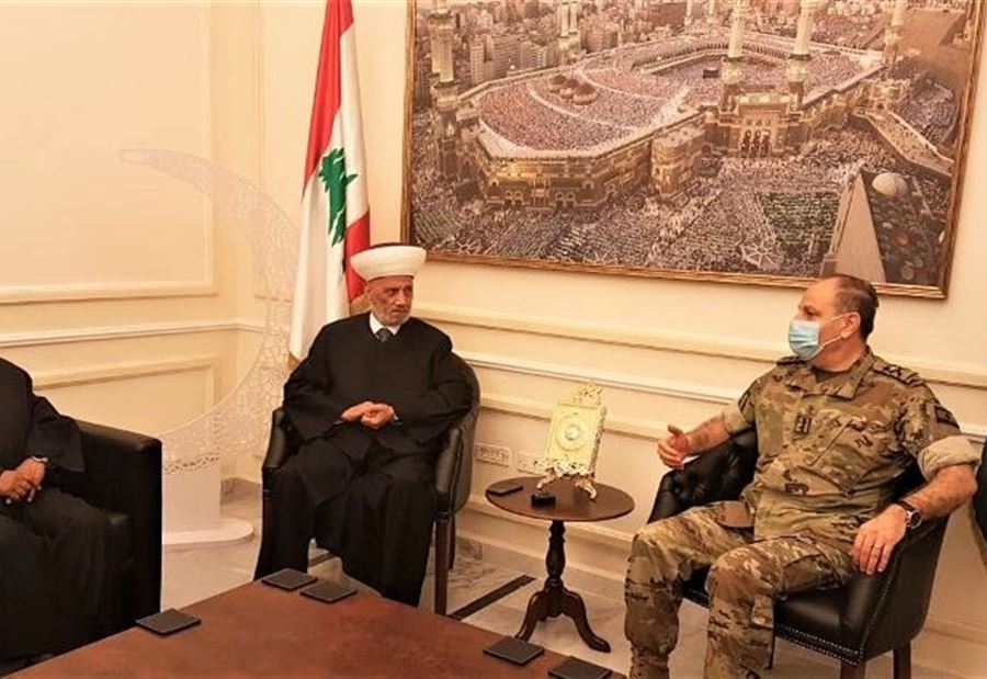 دريان استقبل بعاصيري والأسمر