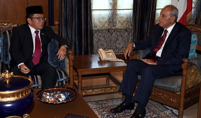 خميدي: لتمتين العلاقة بين حكومتي اندونيسيا ولبنان