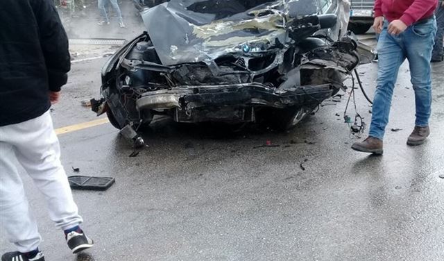 3 جرحى في حادث سير على طريق الضنية طرابلس