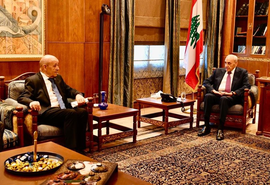 برّي  بعد لقائه لودريان: هذا ما متاح حالياً!