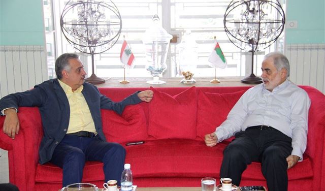 أرسلان استقبل أبو زيد في عالية