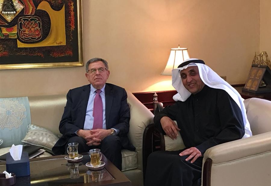 السنيورة التقى رئيس الصندوق الكويتي للتنمية