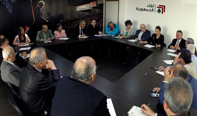 لقاء الجمهورية: للعودة الصريحة الى اعلان بعبدا
