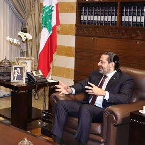 الحريري التقى وزير خارجية العراق وسفيرة فنلندا 