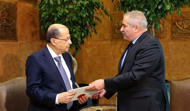 عون تسلم دعوة من ملك الأردن 