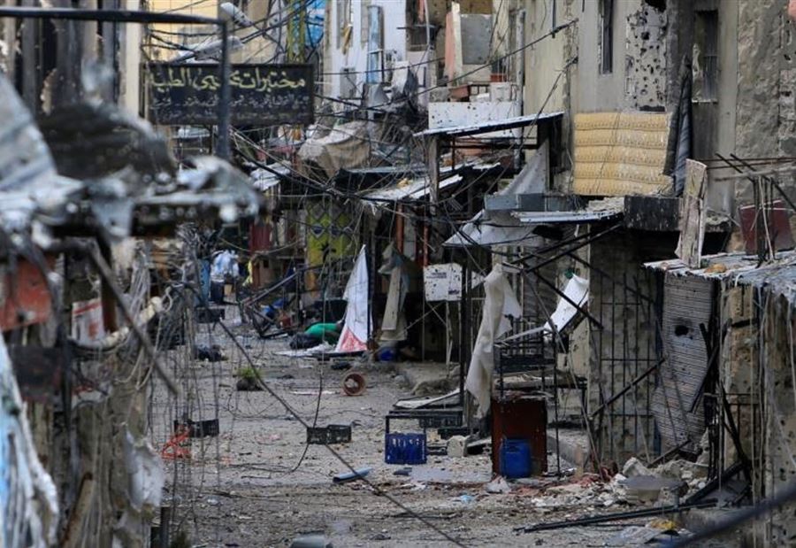 جريح في اشكال فردي داخل عين الحلوة جريح في اشكال فردي داخل عين الحلوة
