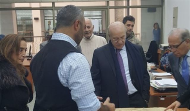 خوري تفقد المكتبة الوطنية في المرفأ: ثروة وطنية مخبأة