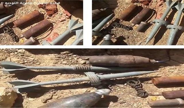 بالصور.. ضبط مخزن عبوات ناسفة في  عرسال