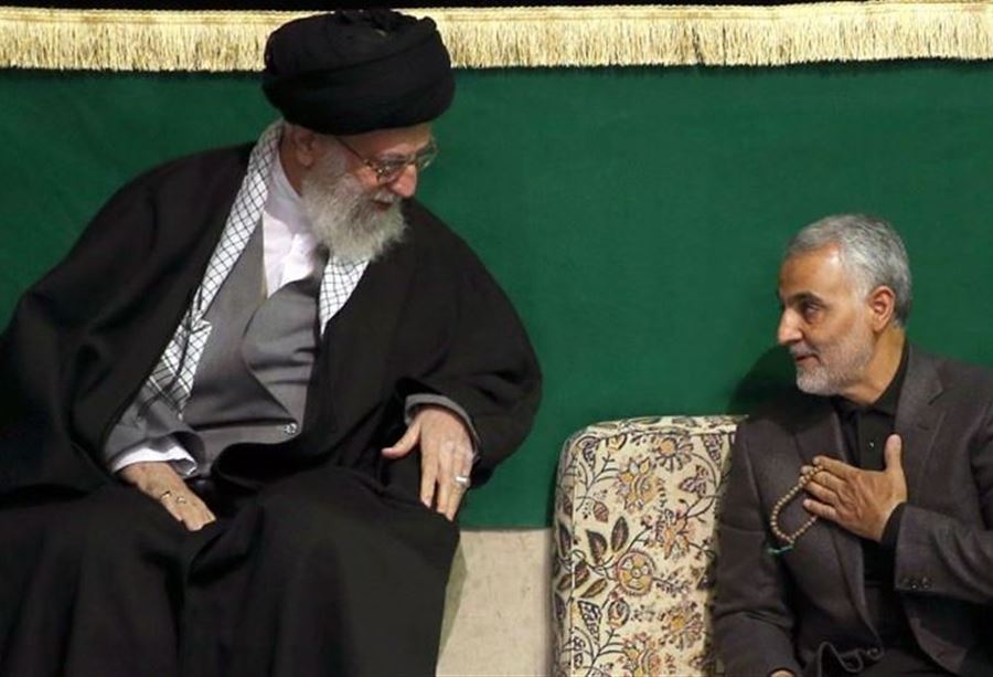 خامنئي يتوعد قتلة سليماني بـ "انتقام صعب"  خامنئي يتوعد قتلة سليماني بـ "انتقام صعب"