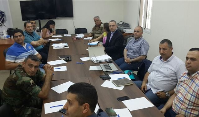 لجنة الكوارث في عكار بحثت بخطر احتراق الغابات 