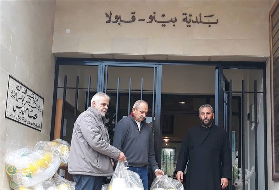 بينو تنفذ مشروع تحويل مخلفات التشحيل الى حطب للتدفئة