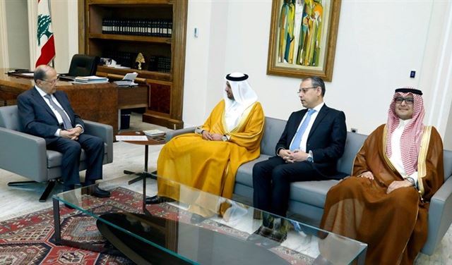عون: لبنان لا يمكن ان يكون ساحة للتدخل بشؤون الدول العربية عون: لبنان لا يمكن ان يكون ساحة للتدخل بشؤون الدول العربية