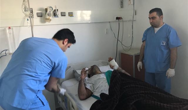 انفجار لغم على احدى طرق التهريب في المصنع 