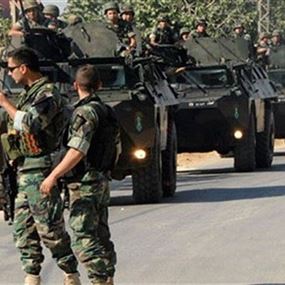 الجيش ينفذ عمليات دهم لمنازل مطلوبين في منطقة الهرمل