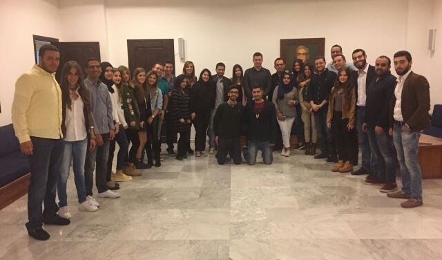 طوني فرنجية استقبل وفدا من طلاب المردة: لنكن يدا واحدة