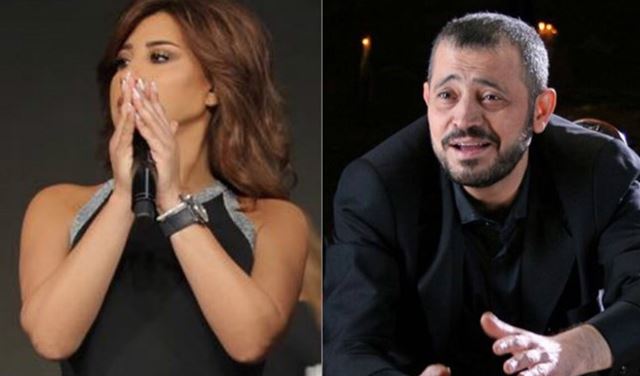 نجوى كرم بكت بحرقة...والوسوف عانقها في عزاء أخيها! 