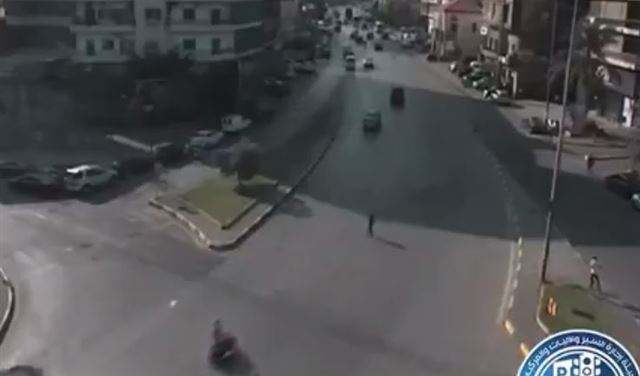 بالفيديو.. حادث صدم  محلة الصالومي سن الفيل