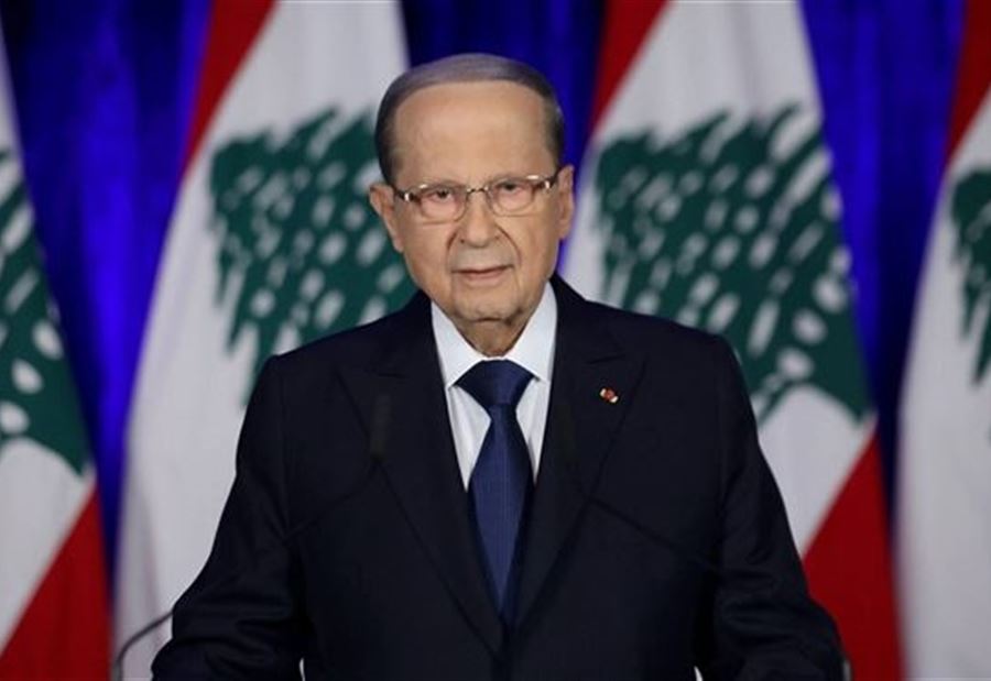 عون يغرّد عن الدفعة الأولى من اللقاحات