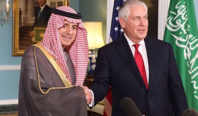 تيلرسون و الجبير يبحثان العمل المشترك في مكافحة الإرهاب
