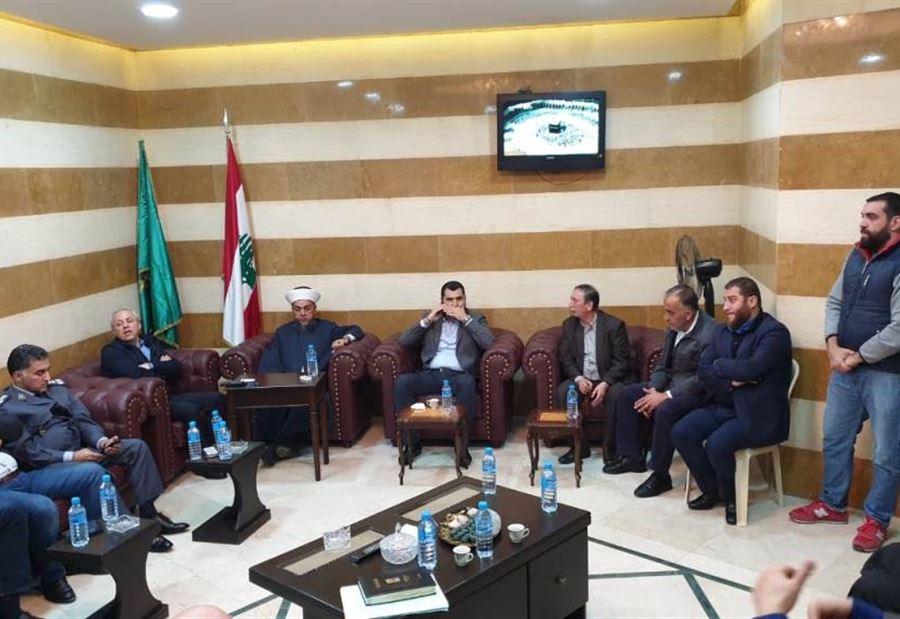 إشكال وتوتر في دائرة اوقاف حلبا 