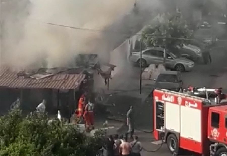 حرق أحد الاكشاك في أرض جلول 