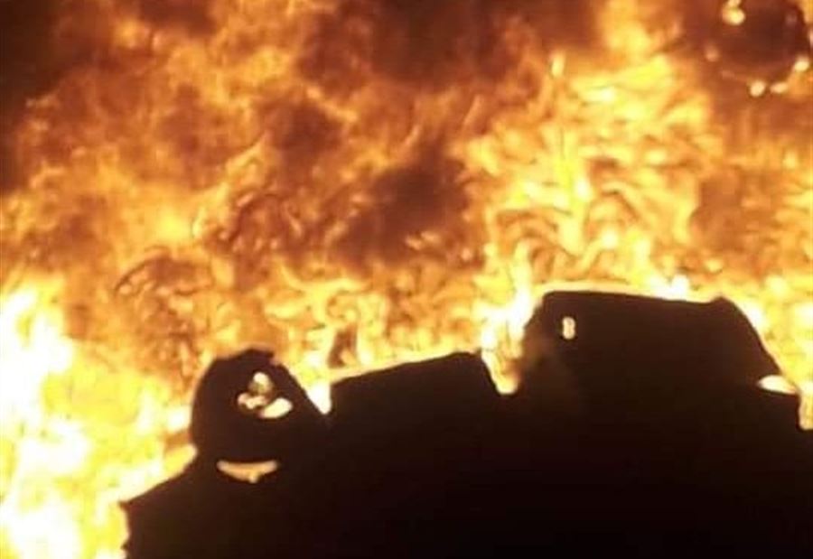 بالفيديو والصور: حريق دواليب كبير في بخعون 