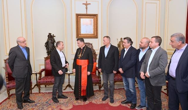 بالصورة: الراعي يلتقي باسيل وعدد من المرشحين 