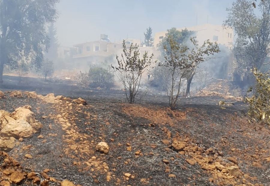 إخماد حريق بالهرمل بعد مساعدة طوافتين للجيش