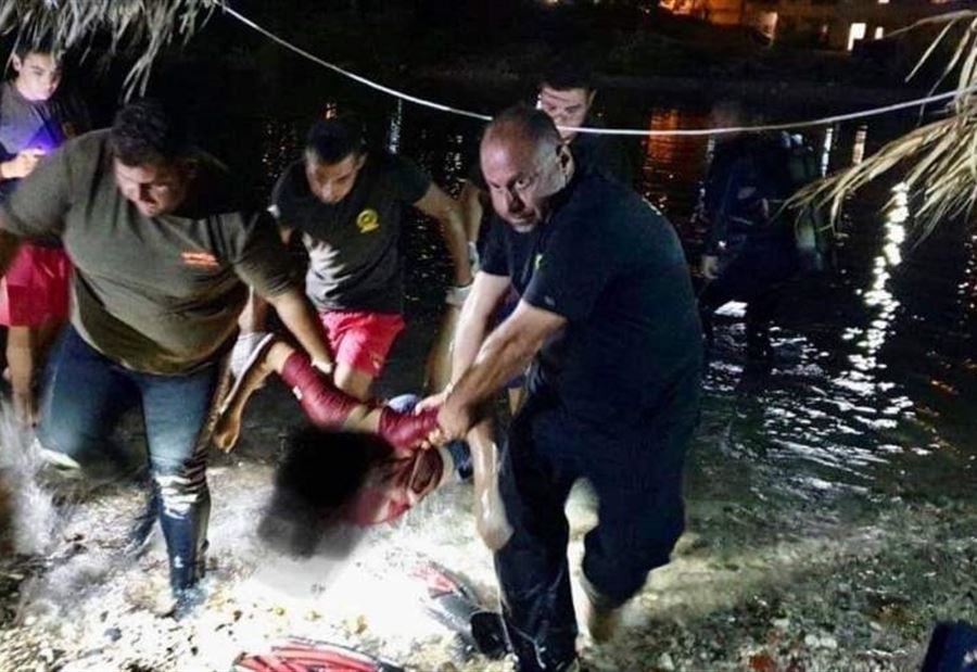 غريقان على شاطىء نهر إبراهيم