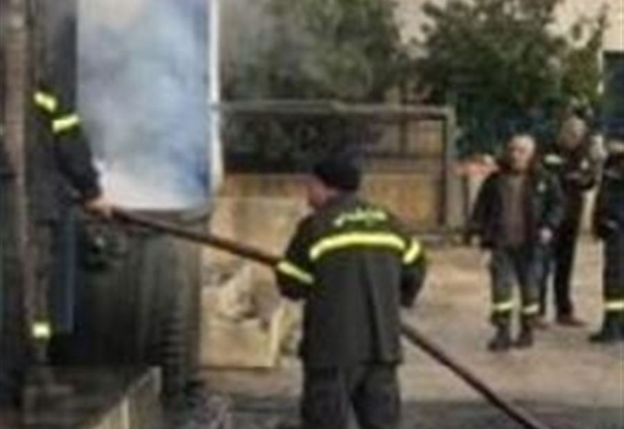 بالصورة: حريق مولدين داخل مدرسة في زحلة بالصورة: حريق مولدين داخل مدرسة في زحلة