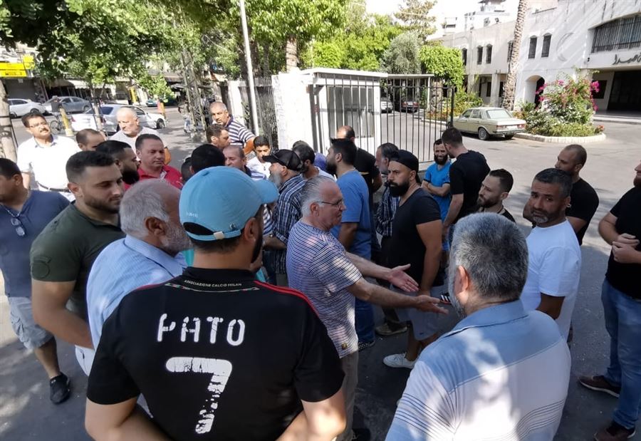 إعتصامٌ لأصحاب الملاحم في صيدا