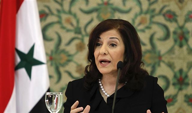 بثينة شعبان:سوريا تواجه هجمة إعلامية شرسة   