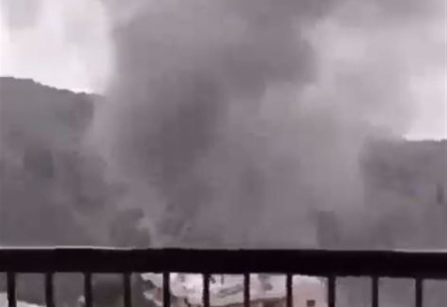 بالفيديو: القصف الإسرائيلي يطال وادي شبعا!