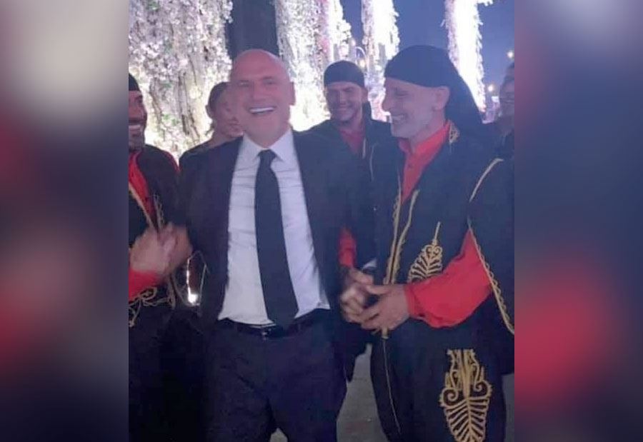 وزراء "التكتل" في زفاف نجل فنيانوس