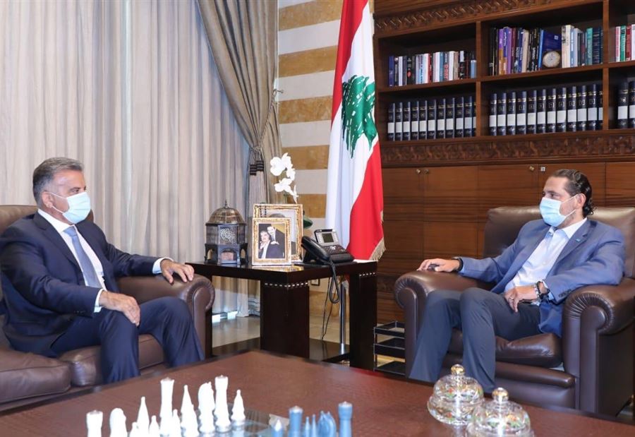 اللواء ابراهيم في بيت الوسط 