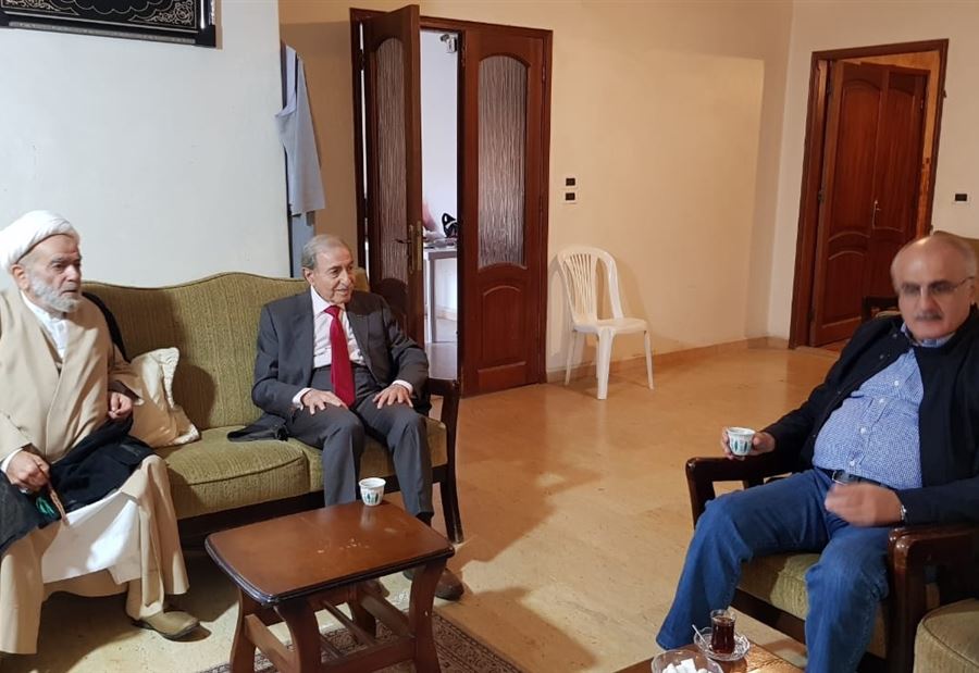 الخليل زار مفتي مرجعيون في حضور وزير المال