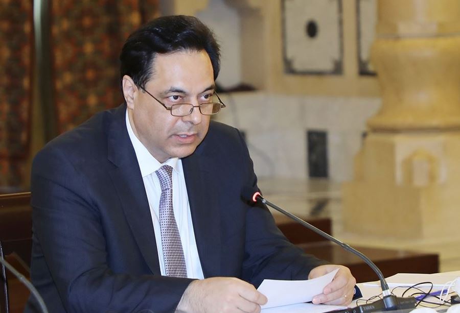 دياب يعوّل على دعم "المجتمع الدولي" 