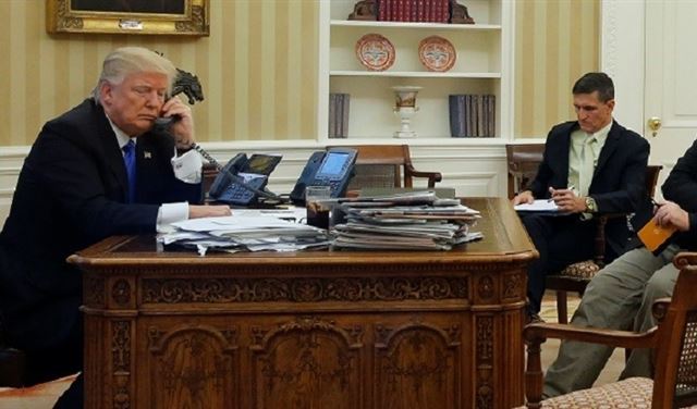 ترامب يؤكد عزمه على حل النزاع في أوكرانيا ترامب يؤكد عزمه على حل النزاع في أوكرانيا