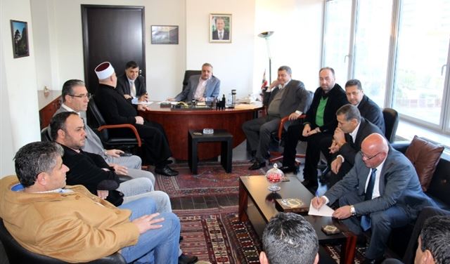 ارسلان عرض ملف المصالحة والعودة مع وفد كفرسلوان