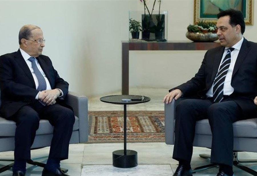 أجواء لقاء عون ودياب... المعايير قبل الحقائب