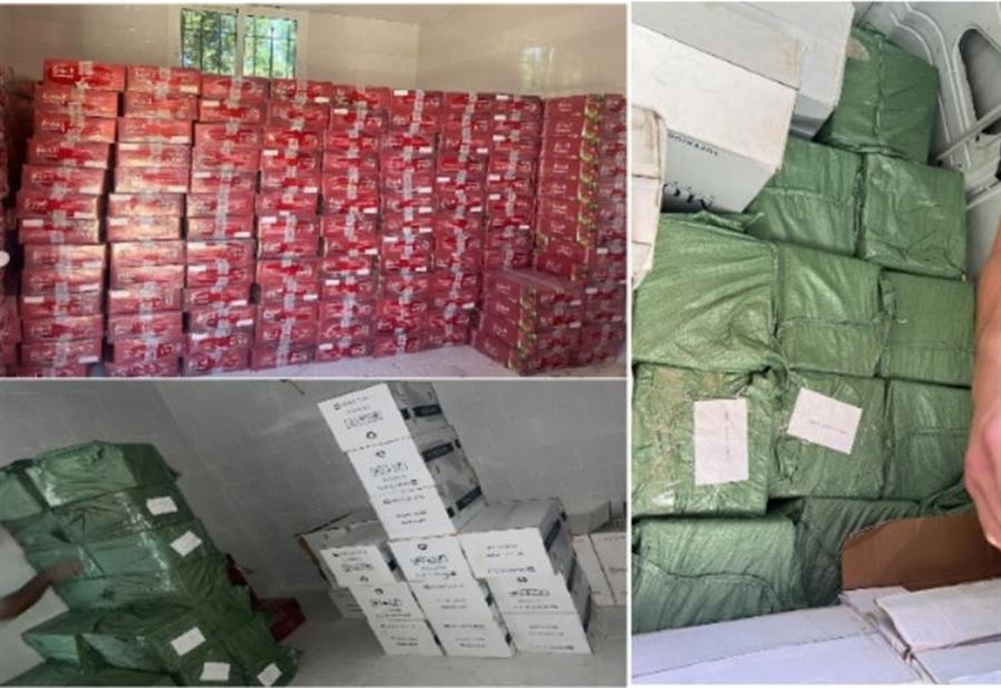 ضبط كميات "كبيرة جدًا" من السجائر المهربة