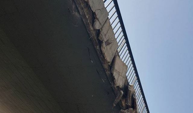 بالصور: جسر الكولا ينهار