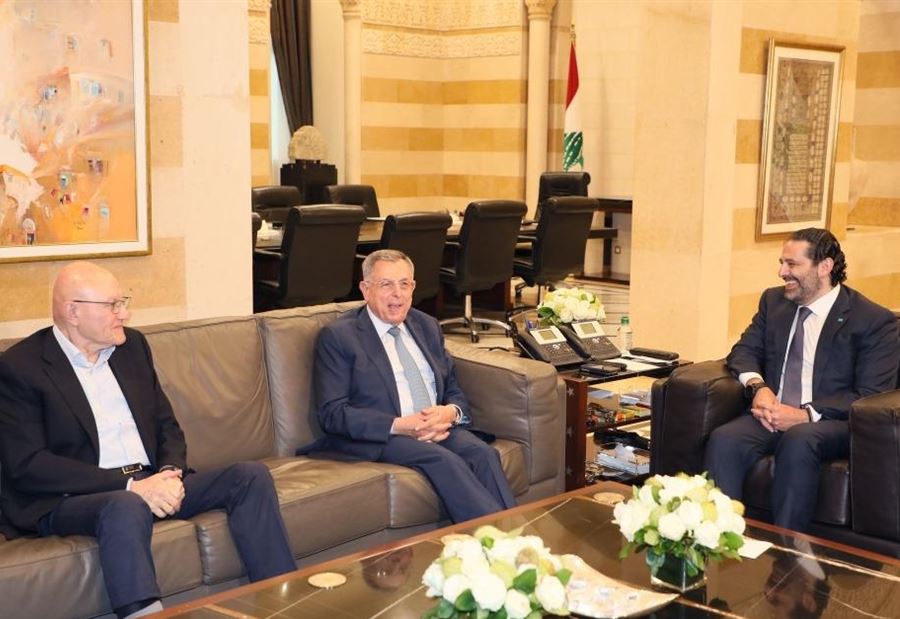 بيان لرؤساء الحكومات السابقين بشأن تسمية الحريري