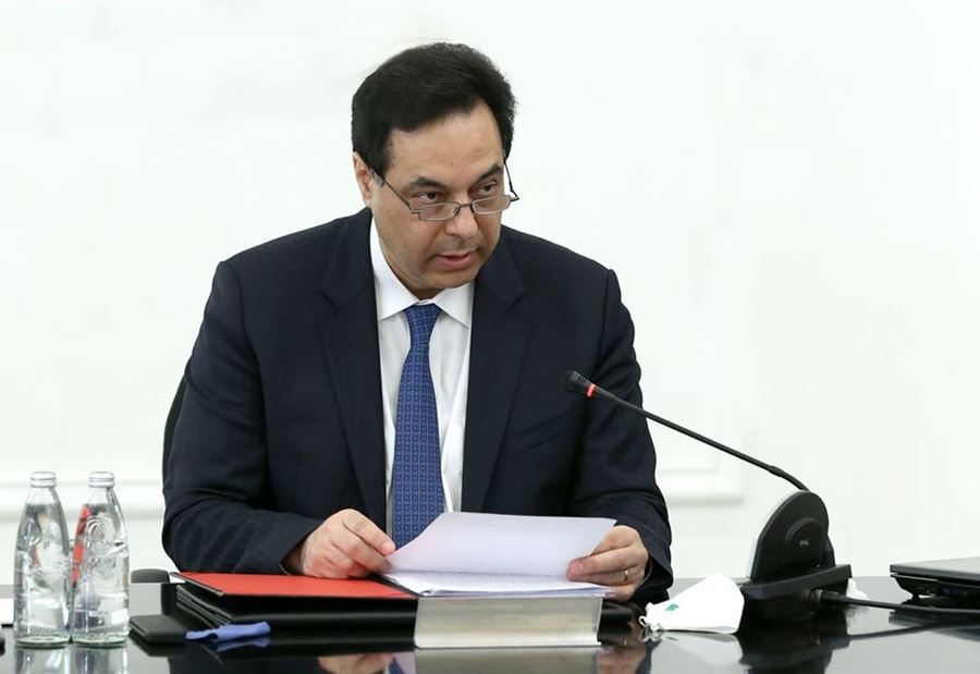 دياب يراهن على حكمة "المعنيين في مجلس الأمن" دياب يراهن على حكمة "المعنيين في مجلس الأمن"