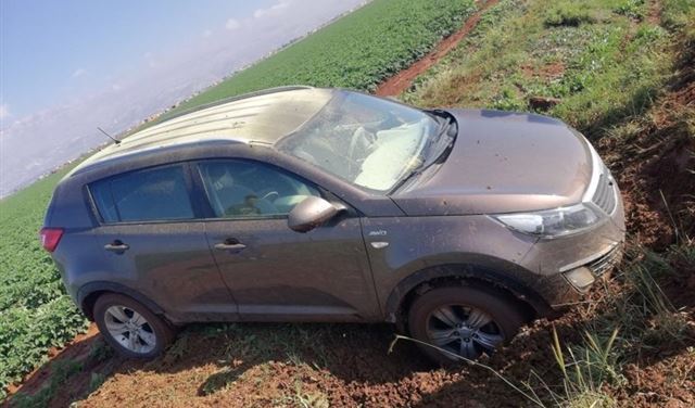 بالصور: سارق سيارة "فاشل" في زحلة  بالصور: سارق سيارة "فاشل" في زحلة
