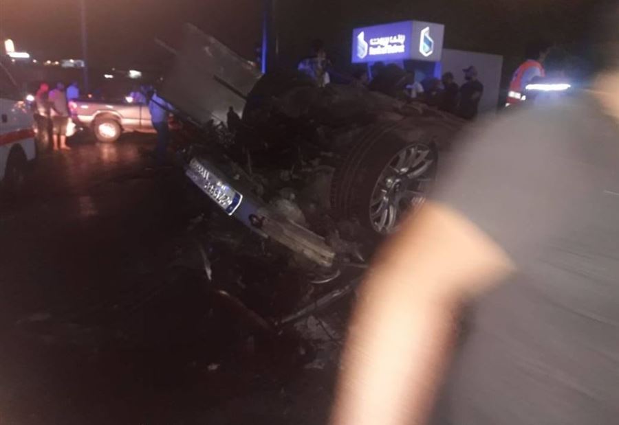 بالفيديو والصور: 7جرحى اثر حادث سير مروع  في الجديدة