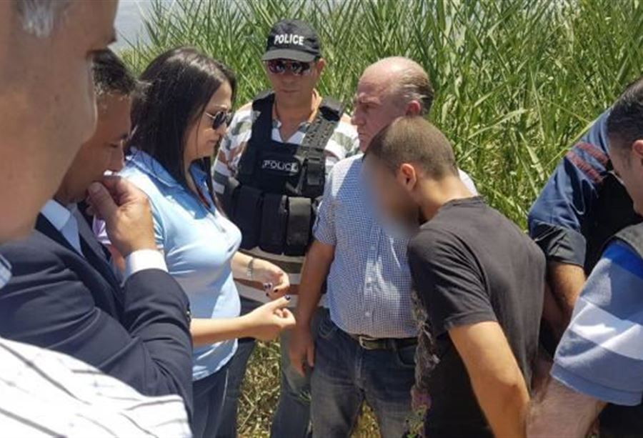 بالصور: تمثيل جريمة قتل المجند محي الدين الحموي