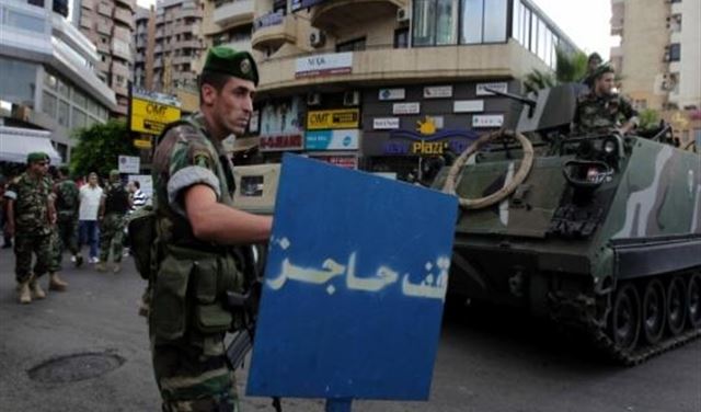 تدابير أمنية مشددة للجيش في مختلف المناطق لمناسبة الأعياد